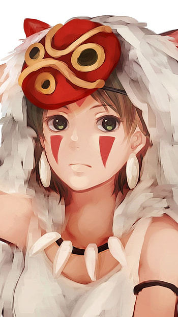 Princess Mononoke, Princess Cartoon HD phone wallpaper