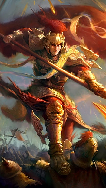 Warriors, War Fantasy, Art HD phone wallpaper
