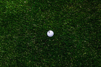 Grass, Golf, Minimalism, Ball, Lawn HD wallpaper