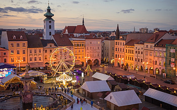 Advent in Czechia, advent, market, Czechia, town HD wallpaper