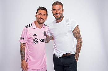 Messi And Beckham, David Beckham, Lionel Messi, Inter Miami CF, Sports HD wallpaper