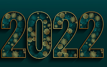 Happy New Year!, new year, green, craciun, christmas, 2022, card HD wallpaper