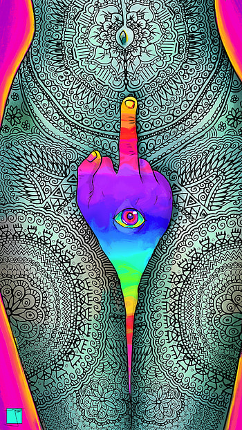 Trippy SE HD phone wallpaper