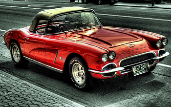 1962 Corvette ~ R, R, Corvette, Red, 1962, Cars HD wallpaper