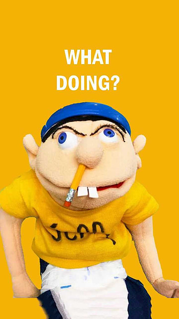 Jeffy what doing, finger, thumb HD phone wallpaper