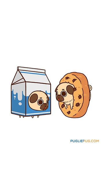 Puglie pug foodies, art, puglie_pug, vertebrate HD phone wallpaper