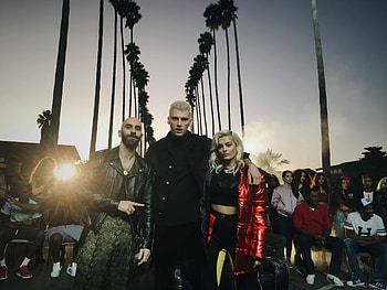 X Ambassadors Bebe Rexha And Machingunkelly Home Song, bebe-rexha, machine-gun-kelly, x-ambassadors, music, singer HD wallpaper