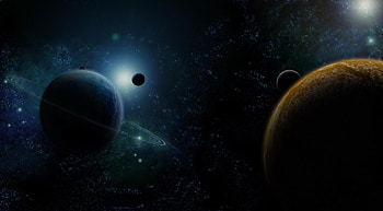 Planets, Universe, Stars, Ring HD wallpaper