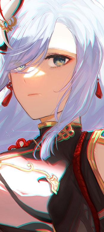 Shenhe (Genshin Impact), video game, Genshin Impact HD phone wallpaper