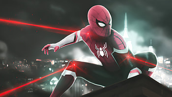 Spider Man Red Suit 2020, spiderman, superheroes, artwork, artist, artstation HD wallpaper
