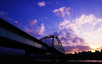 Landscape, Bridges, Architecture HD wallpaper