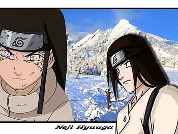 Neji, mounatians, stuff, anime, boy HD wallpaper