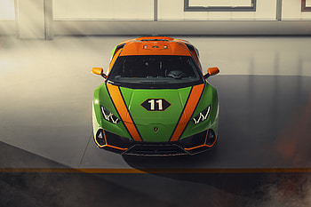 11 number car, Lamborghini Huracan EVO GT, 2020 HD wallpaper