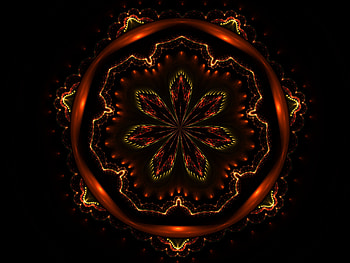 Abstract, Dark, Pattern, Fractal HD wallpaper
