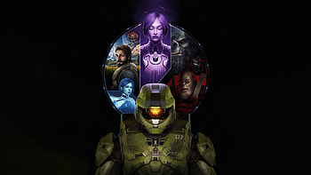 Halo 20th Anniversary Dark , halo, games, dark, black, 2021-games, artstation HD wallpaper