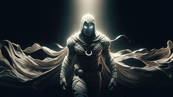 Moon Knight Ascendant, moon-knight, tv-shows, superheroes, artwork, digital-art, ai HD wallpaper