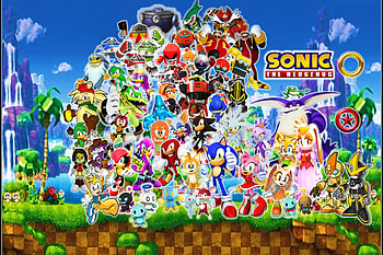 Metal Sonic, Chip (Sonic The Hedgehog), Cream The Rabbit, Espio The Chameleon, Video Game, Sonic The Hedgehog, Honey The Cat, Marine The Raccoon, Storm The Albatross, Bean The Dynamite, Eggman Nega, Captain Whiskers, Vanilla The Rabbit, Shadow The Hedgehog, Knuckles The Echidna, Jet The Hawk, Wave The Swallow, Big The Cat, Amy Rose, Rouge The Bat, Vector The Crocodile, Charmy Bee, Omochao (Sonic The Hedgehog), Shade The Echidna, Doctor Eggman, Silver The Hedgehog, Blaze The Cat, E 123 Omega, Miles 'tails' Prower, Mighty The Armadillo, Ray The Flying Squirrel, Sonic HD wallpaper