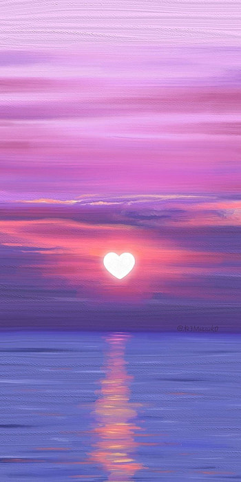 Heart Sunshine, cloud, sky HD phone wallpaper
