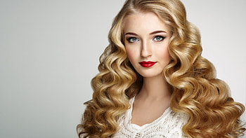 Blonde, women, girl, curl HD wallpaper