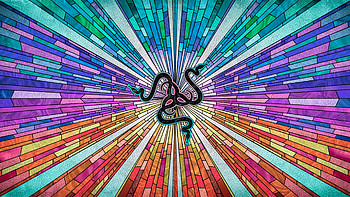 Razer Colorful , razer, computer, logo, abstract HD wallpaper