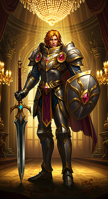 Taric: Guardian of Light - League of Legends , knight, armor, sword, shield HD phone wallpaper