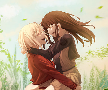 Chisato Nishikigi & Takina Inoue, Takina Inoue, Chisato Nishikigi, Anime, Lycoris Recoil HD wallpaper