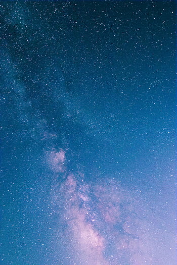 Captivating view of the starry night sky with the Milky Way, ideal for astronomy enthusiasts. HD phone wallpaper