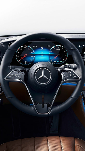 Mercedes interior, Luxurious cabin, Comfort and style, Impeccable craftsmanship HD phone wallpaper