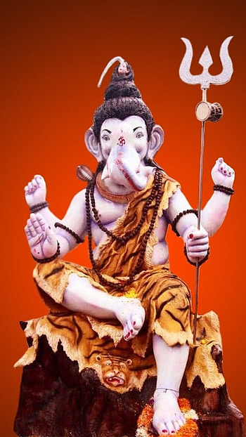 Bal Ganesh, Mahadev, theme HD phone wallpaper
