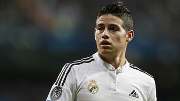 Face portrait, James Rodriguez, Soccer player, Real Madrid HD wallpaper