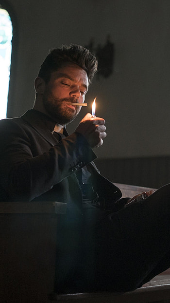 Dominic Cooper, Preacher character, Best TV series, Movies HD phone wallpaper