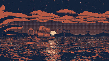 Kraken, paint, digital, artistic HD wallpaper