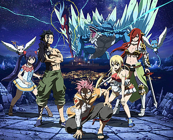 Fairy Tail , Fairy Tail Dragon Cry, Action-Packed Anime HD wallpaper