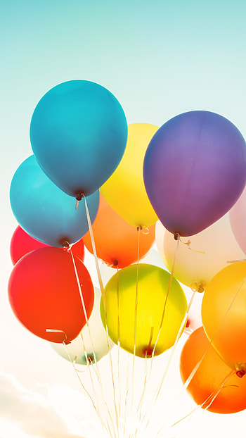 Cluster Ballooning, Colorful air balloons, Sony Xperia X, Sports HD phone wallpaper