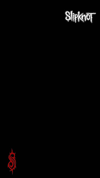Slipknot minimal, black, metal, simple, minimalista, nu metal, simples, rock, minimalistic, wpp, heavy metal, logo, minimalist HD phone wallpaper