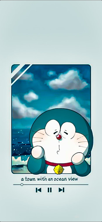Doremon, cloud, sky HD phone wallpaper