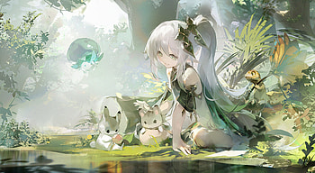 Nahida’s Enchanted Forest – Genshin Impact Ultra, Nahida (Genshin Impact), video game, Genshin Impact HD wallpaper