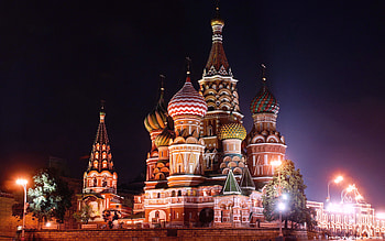Saint Basil's Cathedral, Moscow background , -perfect view HD wallpaper
