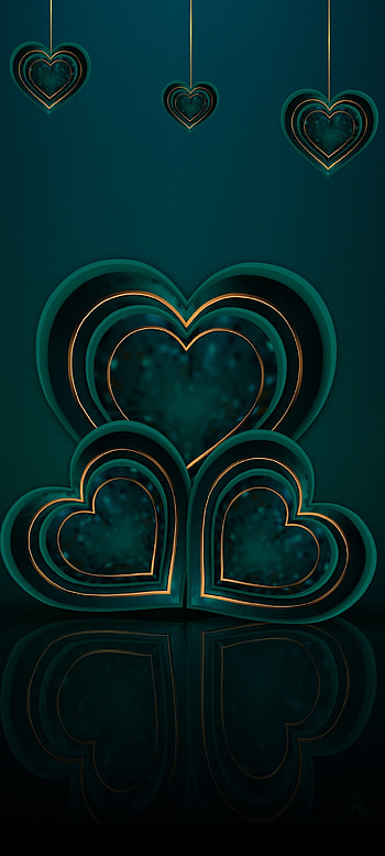 Love that Matters, aqua, art, luxury, valentine, heart HD phone wallpaper