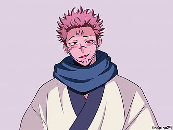 Jujutsu Kaisen, Sukuna (Jujutsu Kaisen), Anime, Pink Hair HD wallpaper