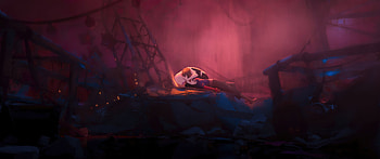 Peter Parker And Gwen Stacy In Spider Man Across The Spider Verse, spider-man-across-the-spider-verse, gwen-stacy, spiderman, superheroes, 2023-movies, movies HD wallpaper