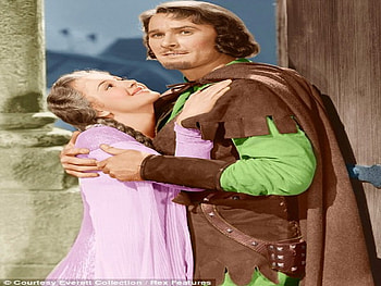 ERROL FLYNN & OLIVIA DE HAVILLAND, movies, action, actors, usa HD wallpaper