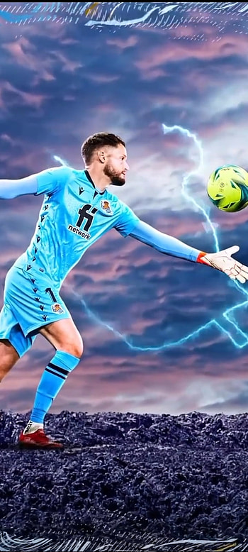 Remiro, football, LaLiga, Football, Real Sociedad HD phone wallpaper