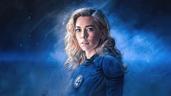 Meet Sue Storm Of The Fantastic Four, the-fantastic-four-first-steps, the-fantastic-four, movies, 2025-movies, fantastic-four, vanessa-kirby, artwork, digital-art, art, superheroes, invisible-woman HD wallpaper