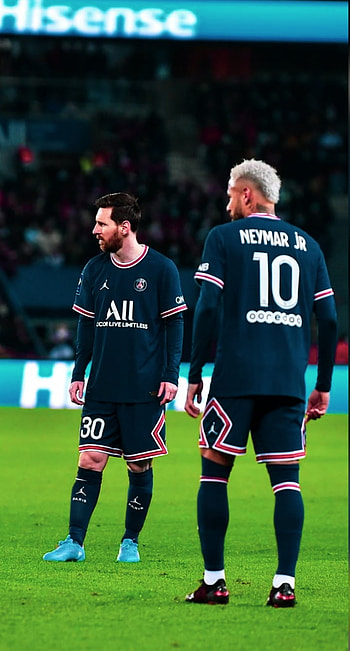 Messi y Neymar, Pelota, Equipo HD phone wallpaper