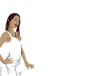 A Pimp Girl, vector art, girl, woman HD wallpaper