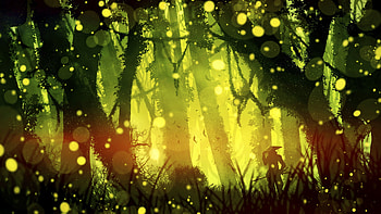 Art, Glare, Shine, Light, Bright, Jungle, Samurai HD wallpaper