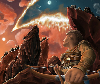 Skoll and Hati, video game, God of War: Ragnarök HD wallpaper