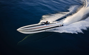 Cigarette 39 Top Gun, Motorboat HD wallpaper