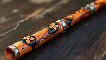 Elegant Flute in Ultra, flute, handmade, craftsmanship, instrument HD wallpaper